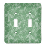 Christmas Holly Light Switch Cover (2 Toggle Plate)