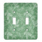 Christmas Holly Light Switch Cover (2 Toggle Plate)
