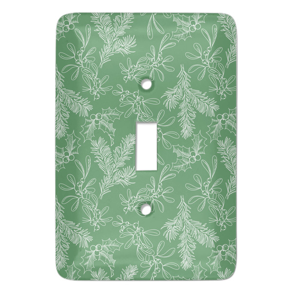Custom Christmas Holly Light Switch Cover (Single Toggle)