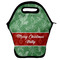 Christmas Holly Lunch Bag - Front