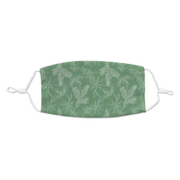 Custom Christmas Holly Kid's Cloth Face Mask - Standard