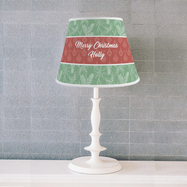 Christmas Holly Poly Film Empire Lampshade - Lifestyle