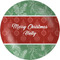 Christmas Holly Melamine Plate 8 inches