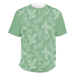 Christmas Holly Men's Crew T-Shirt - Large