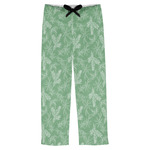 Christmas Holly Mens Pajama Pants - M
