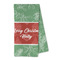 Christmas Holly Kitchen Towel - Microfiber (Personalized)