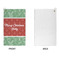 Christmas Holly Microfiber Golf Towels - APPROVAL