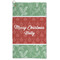 Christmas Holly Microfiber Golf Towel - Large (Personalized)