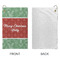 Christmas Holly Microfiber Golf Towels - Small - APPROVAL