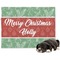 Christmas Holly Dog Blanket (Personalized)