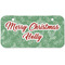 Christmas Holly Mini Bicycle License Plate - Two Holes