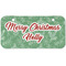 Christmas Holly Mini/Bicycle License Plate (2 Holes) (Personalized)