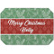 Christmas Holly Octagon Placemat - Single front