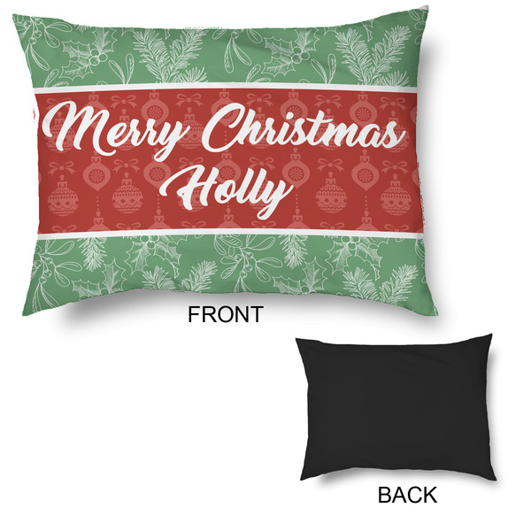 Christmas Holly Outdoor Dog Beds - Large - APPROVAL