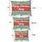 Christmas Holly Outdoor Dog Beds - SIZE CHART