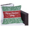 Christmas Holly Outdoor Pillow (Personalized)