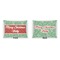 Christmas Holly Outdoor Rectangular Throw Pillow (Front and Back)