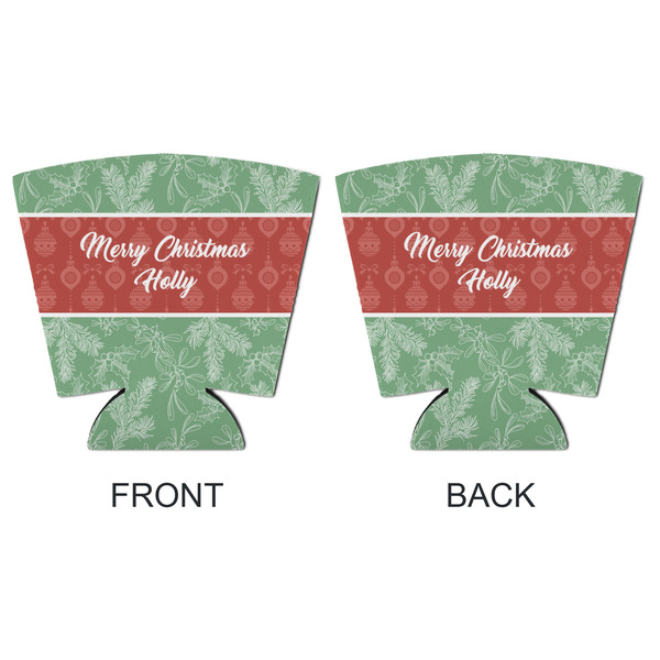 Christmas Holly Party Cup Sleeves - with bottom - APPROVAL