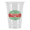 Christmas Holly Party Cups - 16oz (Personalized)