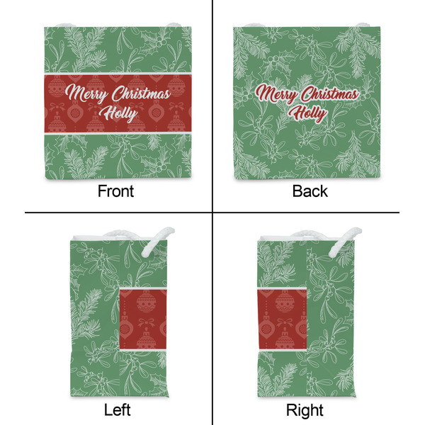Christmas Holly Party Favor Gift Bag - Gloss - Approval