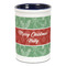Christmas Holly Ceramic Pencil Holders - Blue