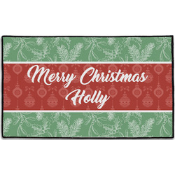 Christmas Holly Door Mat - 60"x36" (Personalized)