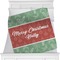 Christmas Holly Minky Blanket - 40"x30" - Double Sided (Personalized)