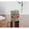 Christmas Holly Personalized Coffee Mug - Lifestyle