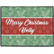 Christmas Holly Personalized Door Mat - 24x18 (APPROVAL)