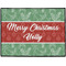 Christmas Holly Door Mat - 24"x18" (Personalized)