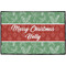 Christmas Holly Door Mat - 36"x24" (Personalized)