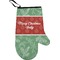 Christmas Holly Personalized Oven Mitt