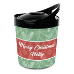 Christmas Holly Plastic Ice Bucket (Personalized)