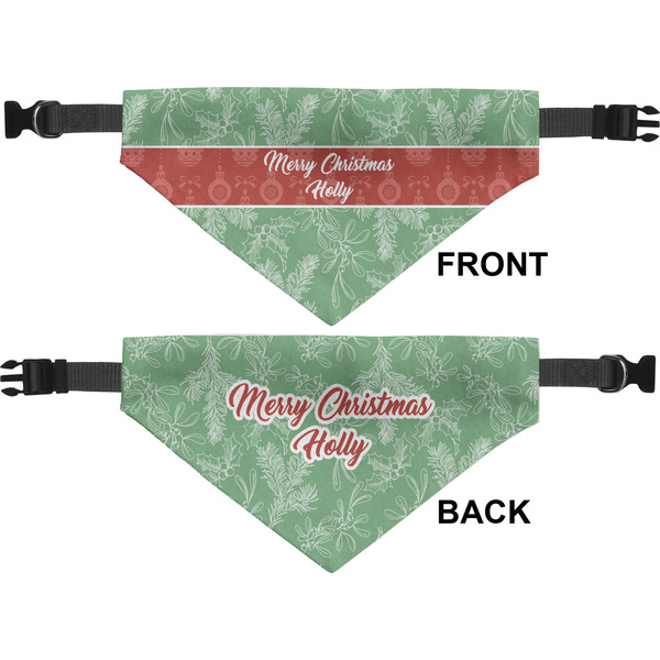 Christmas Holly Pet Bandana Approval