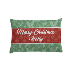 Christmas Holly Pillow Case - Standard (Personalized)
