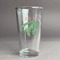 Christmas Holly Pint Glass - Full Color Logo (Personalized)