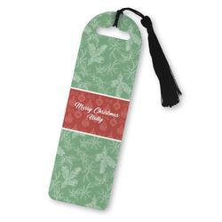 Christmas Holly Plastic Bookmark (Personalized)