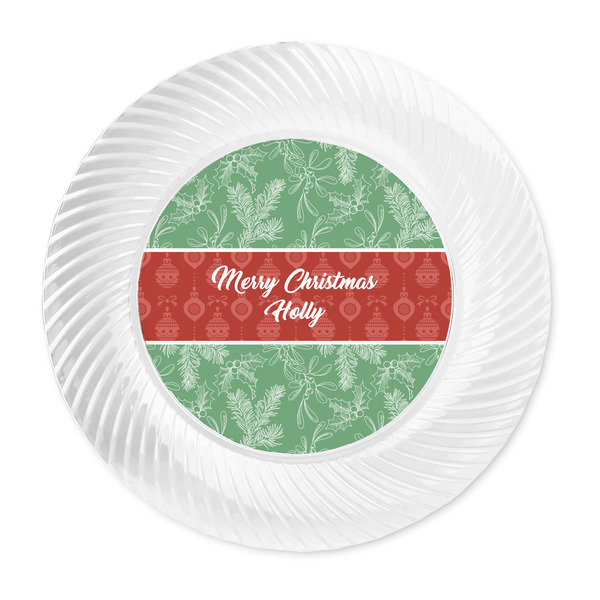 Christmas Holly Plastic Party Dinner Plates - Approval