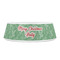 Christmas Holly Plastic Pet Bowls - Small - FRONT