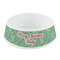 Christmas Holly Plastic Dog Bowl - Small (Personalized)