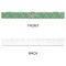 Christmas Holly Plastic Ruler - 12" - APPROVAL
