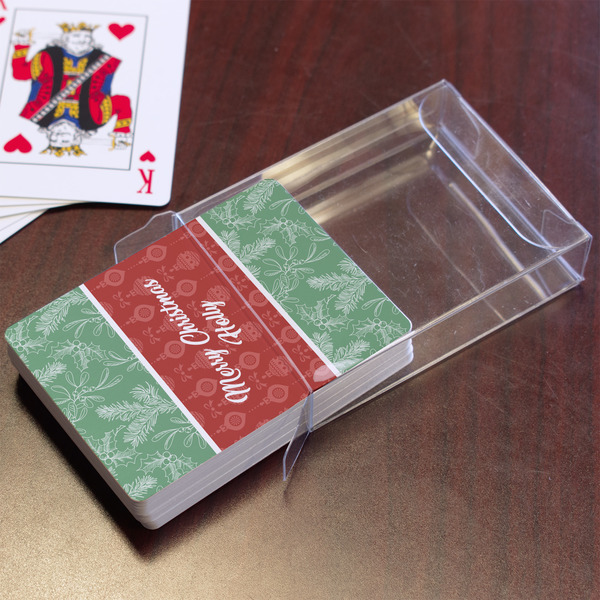 Christmas Holly Playing Cards - In Package