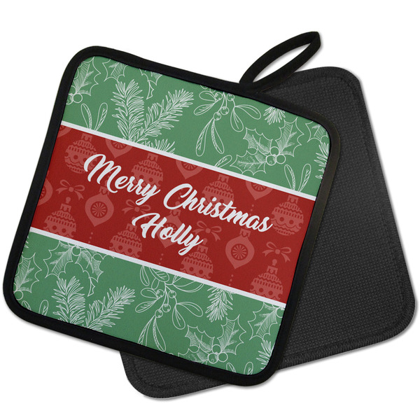 Christmas Holly Pot Holders - PARENT MAIN
