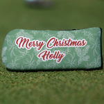 Christmas Holly Blade Putter Cover (Personalized)