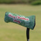 Christmas Holly Putter Cover - On Putter