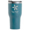 Christmas Holly RTIC Tumbler - Dark Teal - Front