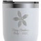 Christmas Holly RTIC Tumbler - White - Close Up