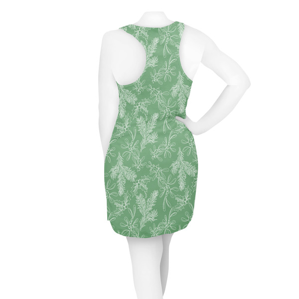 Christmas Holly Racerback Dress - On Model - Back