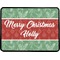 Christmas Holly Rectangular Car Hitch Cover w/ FRP Insert