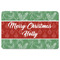 Christmas Holly Rectangular Fridge Magnet - FRONT